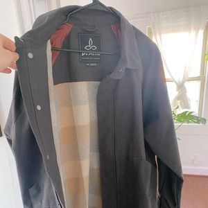 Mens Large Prana Upper Dash shirt Jacket